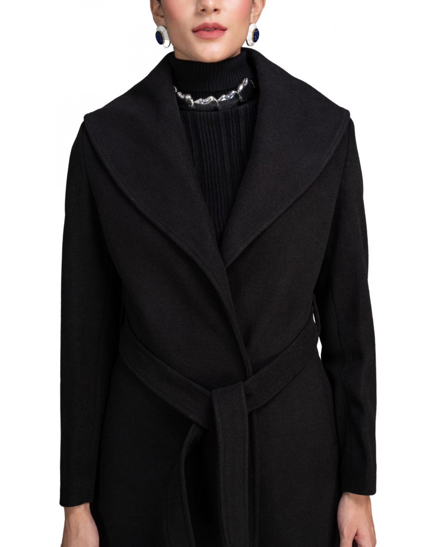 Womens black orders coat